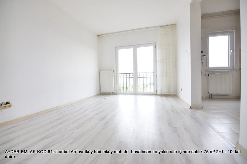 istanbul Arnavutköy hadımköy mah de  havalimanına yakın site içinde satılık 75 m² 2+1 – 10. kat daire