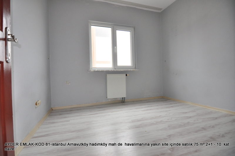 istanbul Arnavutköy hadımköy mah de  havalimanına yakın site içinde satılık 75 m² 2+1 – 10. kat daire