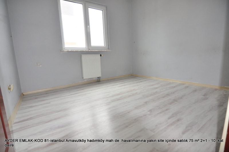 istanbul Arnavutköy hadımköy mah de  havalimanına yakın site içinde satılık 75 m² 2+1 – 10. kat daire