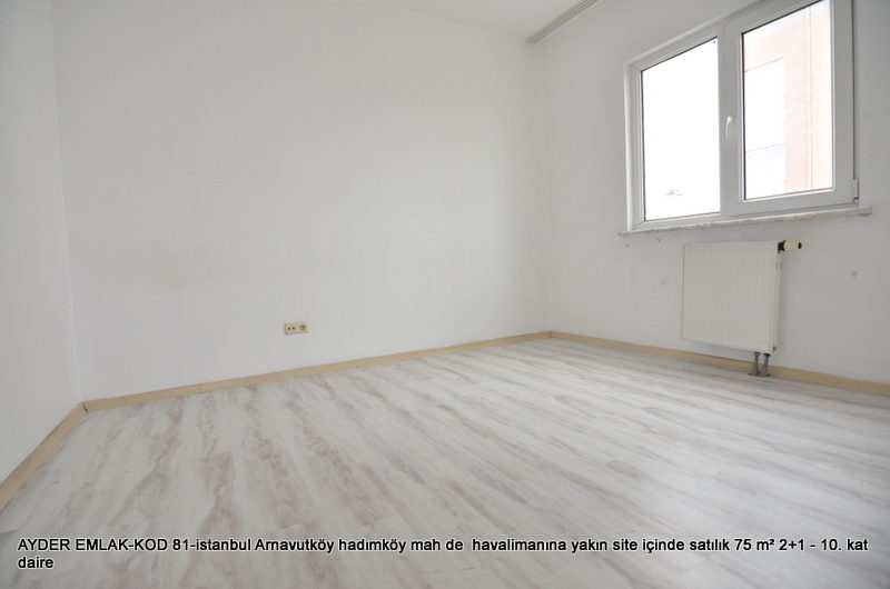 istanbul Arnavutköy hadımköy mah de  havalimanına yakın site içinde satılık 75 m² 2+1 – 10. kat daire