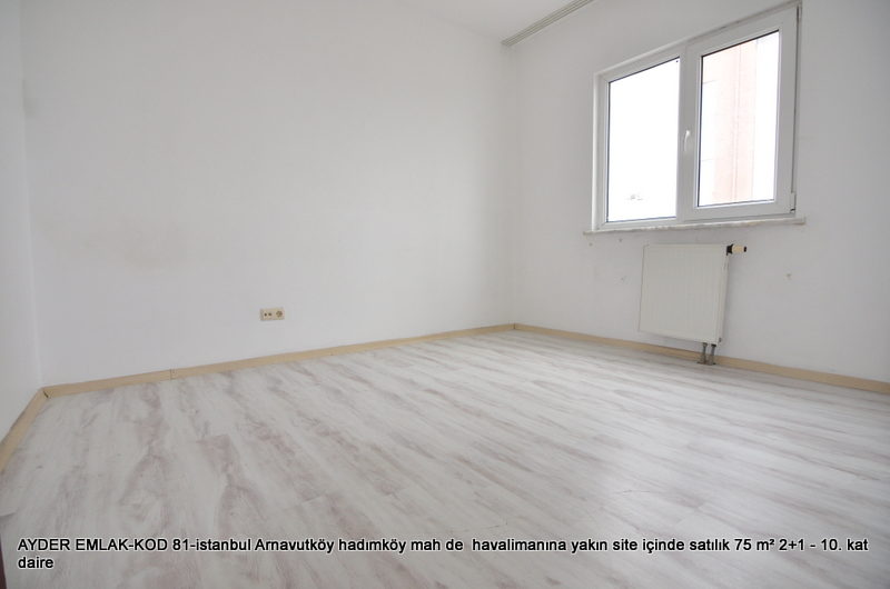 istanbul Arnavutköy hadımköy mah de  havalimanına yakın site içinde satılık 75 m² 2+1 – 10. kat daire