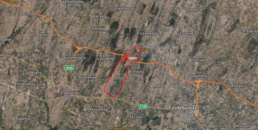 Kırklareli Babaeski müsellim mah de satılık 632m² yatırımlık arsa