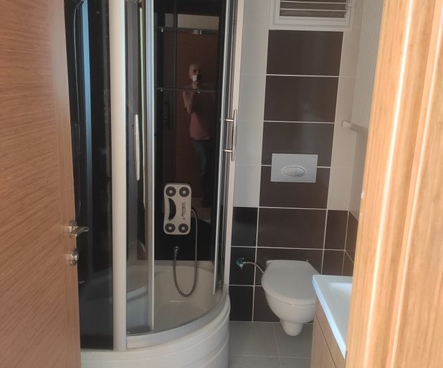 havalimanına yakın site içinde kiralık 115 m² 2+1 5.kat daire