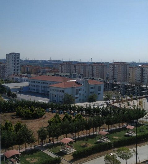 havalimanına yakın site içinde kiralık 115 m² 2+1 5.kat daire