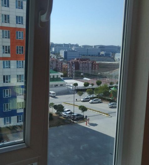 havalimanına yakın site içinde kiralık 115 m² 2+1 5.kat daire