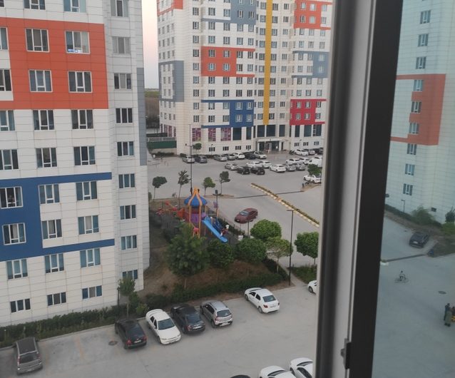 havalimanına yakın site içinde kiralık 115 m² 2+1 5.kat daire