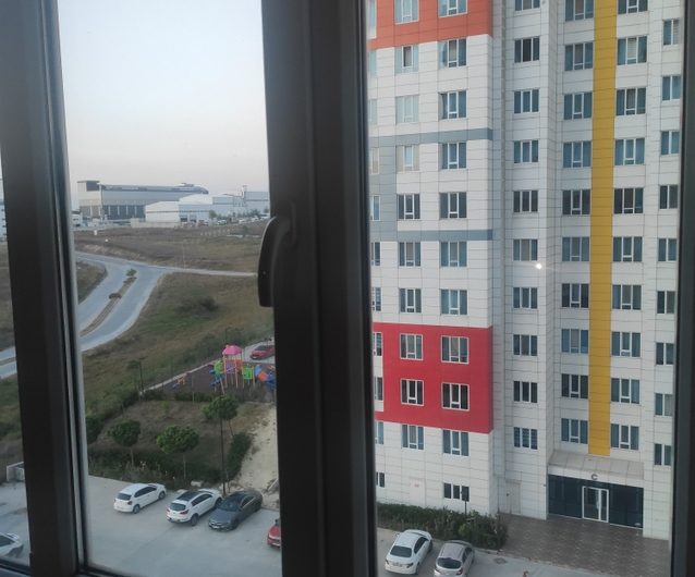 havalimanına yakın site içinde kiralık 115 m² 2+1 5.kat daire