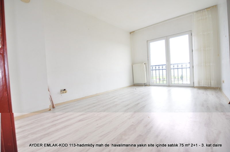 istanbul Arnavutköy hadımköy mah de  havalimanına yakın site içinde satılık 75 m² 2+1 – 3. kat daire