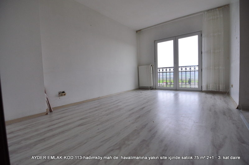 istanbul Arnavutköy hadımköy mah de  havalimanına yakın site içinde satılık 75 m² 2+1 – 3. kat daire
