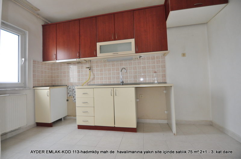 istanbul Arnavutköy hadımköy mah de  havalimanına yakın site içinde satılık 75 m² 2+1 – 3. kat daire