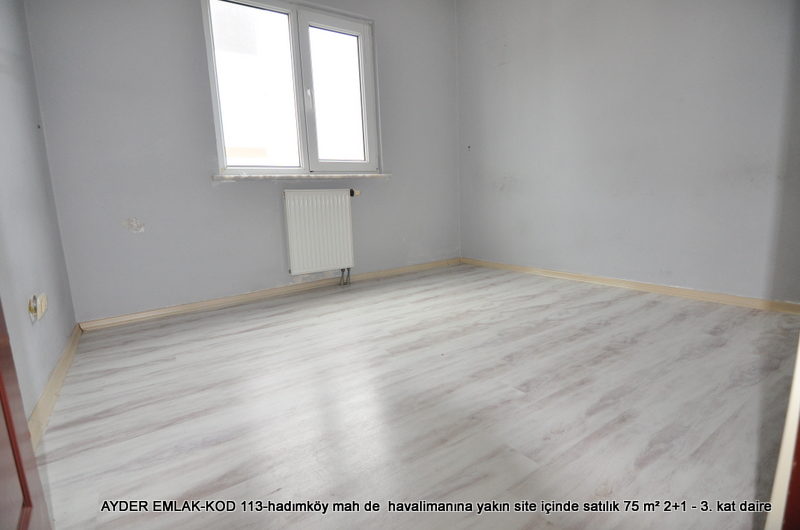 istanbul Arnavutköy hadımköy mah de  havalimanına yakın site içinde satılık 75 m² 2+1 – 3. kat daire