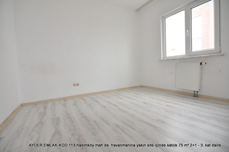 istanbul Arnavutköy hadımköy mah de  havalimanına yakın site içinde satılık 75 m² 2+1 – 3. kat daire