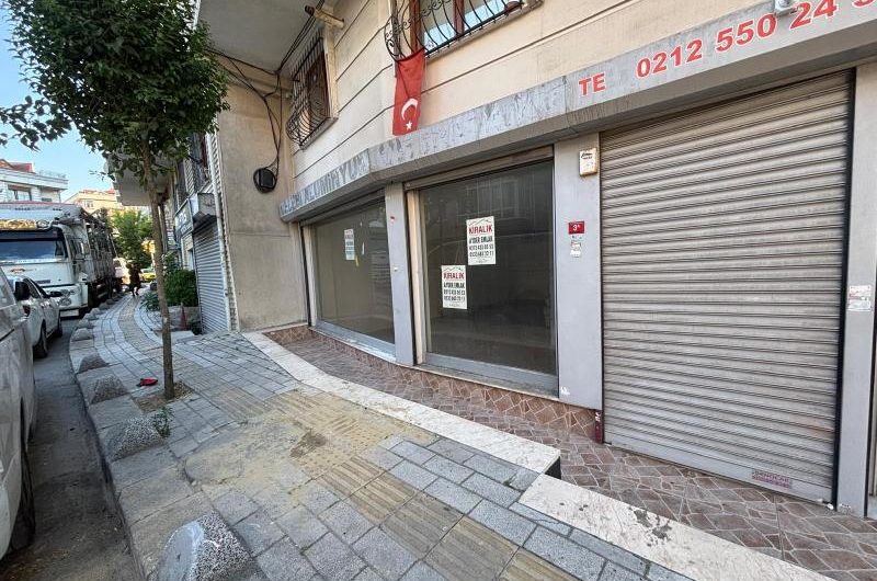 Bahçelievler kocasinan merkez mah de kiralık 80 m² giriş. kat dükkan