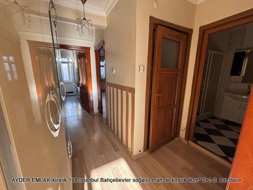 Bahçelievler soğanlı mah de kiralık 90m² 2+1-2. kat daire