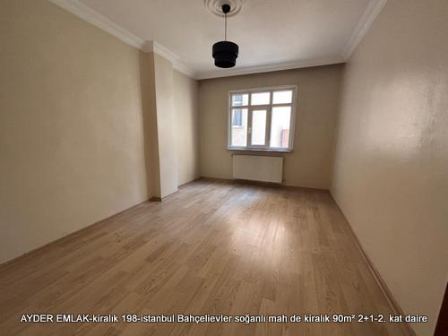 Bahçelievler soğanlı mah de kiralık 90m² 2+1-2. kat daire