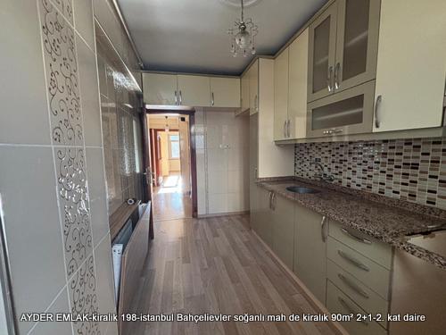 Bahçelievler soğanlı mah de kiralık 90m² 2+1-2. kat daire