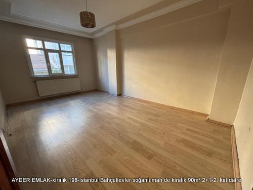 Bahçelievler soğanlı mah de kiralık 90m² 2+1-2. kat daire