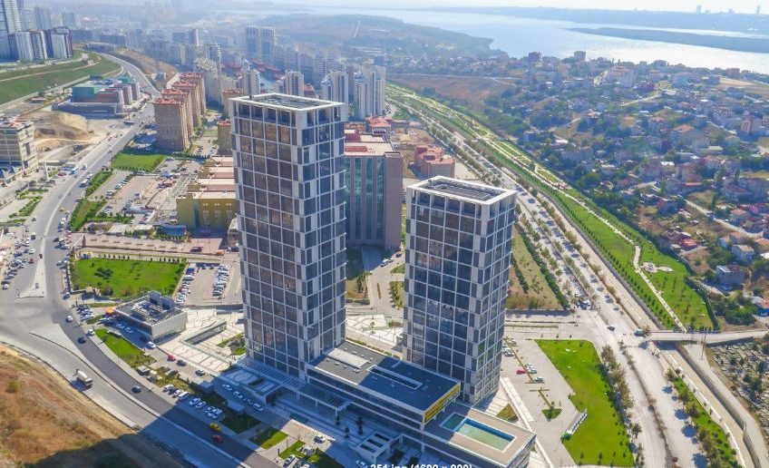 Atakent de site içi satılık 58m² 1+1 -5.kat daire